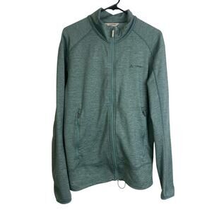 Vaude Jacket Mens 54 / XL Green Full Zip Outdoors Hiking Eco Sustainable Active